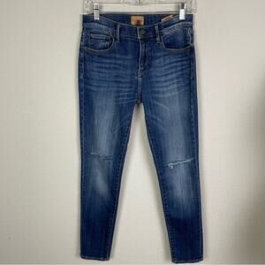 Driftwood Blue Denim Jackie Distressed Skinny Jean 27